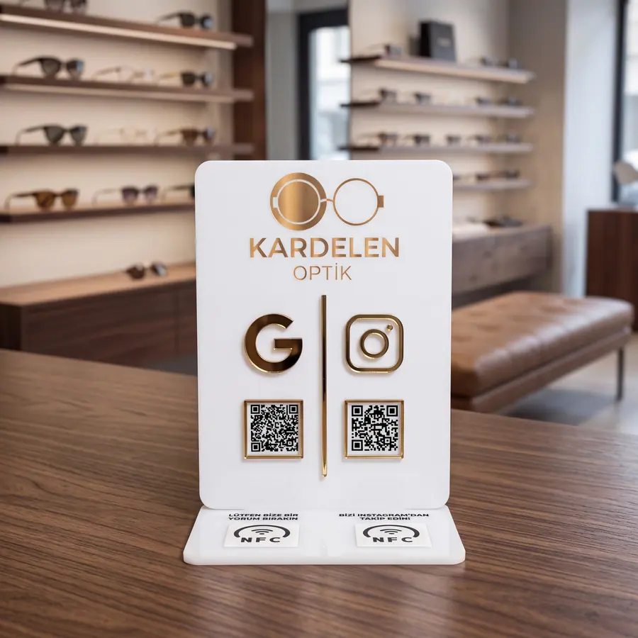 2 QR + 2 NFC örneği
