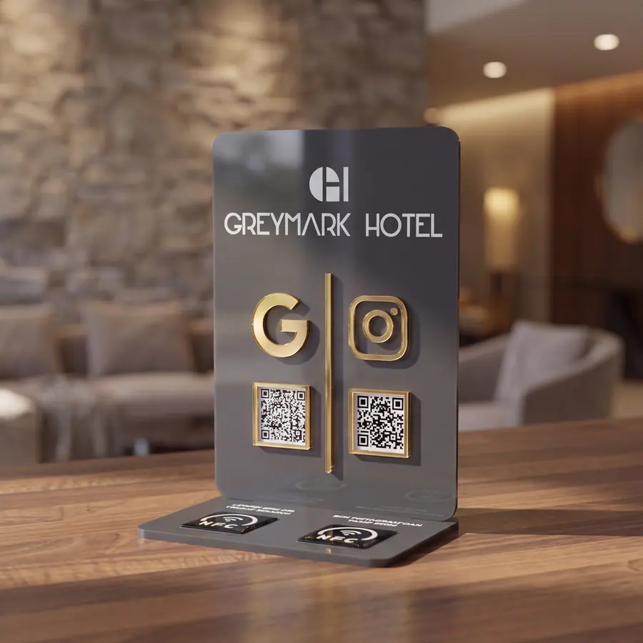 2 QR + 2 NFC örneği