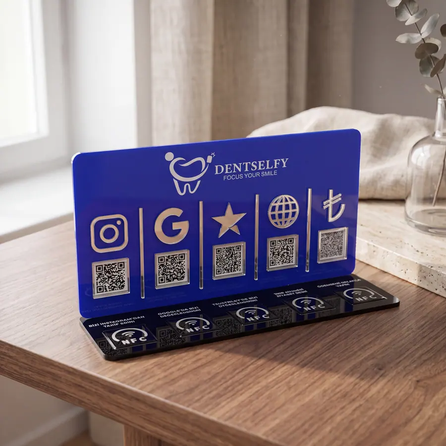 5 QR + 5 NFC örneği