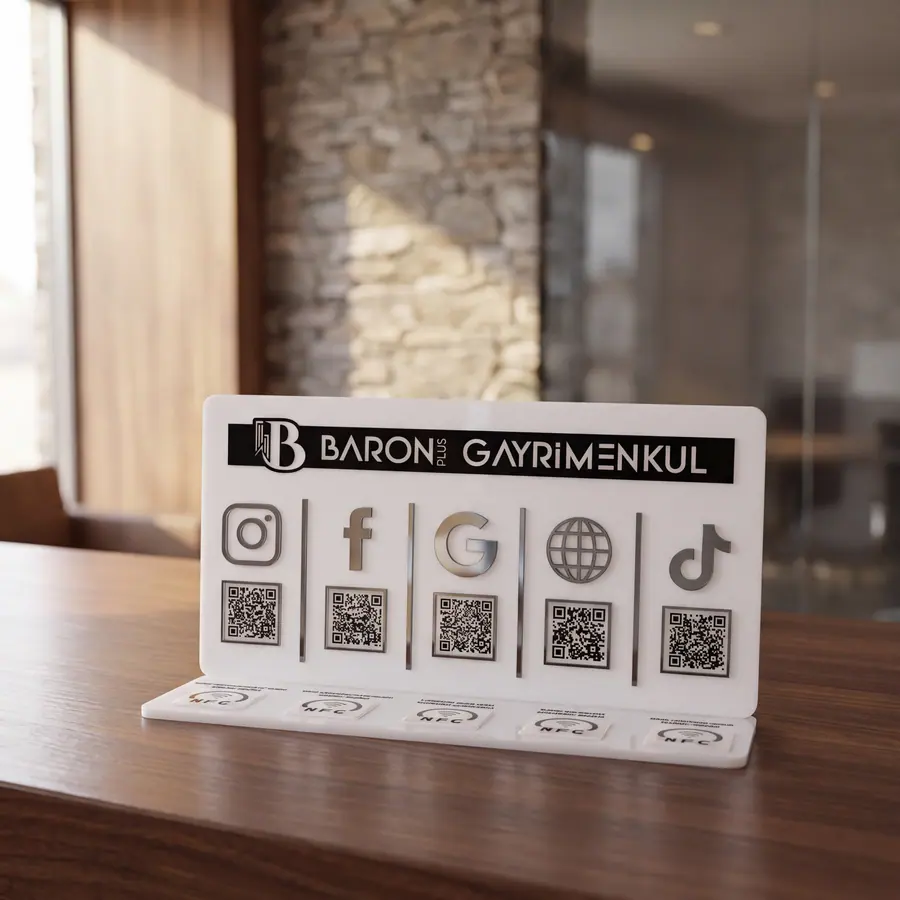5 QR + 5 NFC örneği